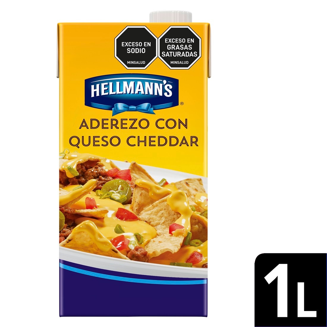 Hellmann's®  Aderezo de queso cheddar (1L) - 