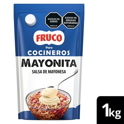 Fruco® Cocineros Mayonita DoyPack 1 kg - Fruco® Para cocineros Mayonita DoyPack. ¡Ordénala online ya y dale gusto a tus comensales!