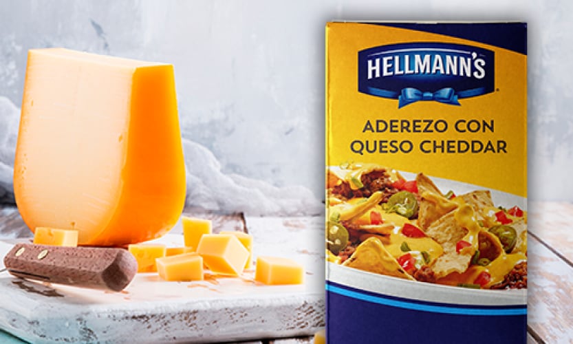 Recetas con Hellmann's aderezo con queso cheddar